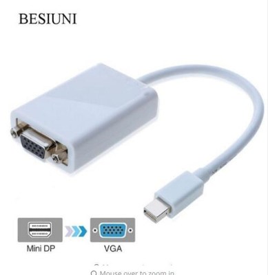 3 In 1 Mini displayport DP Thunderbolt to DVI VGA HDMI Conve