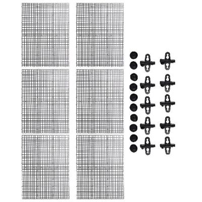 1 Set Divider Aquarium Plastic Divider Fish Tank Separator