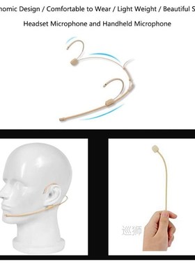 2.4G Head-mounted Wireless Microphone Transmitter With Recei