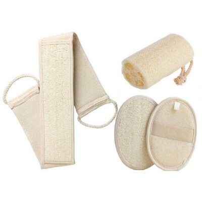 Exfoliating Loofah Bath Sponge Sets Loofah Back Scrubber