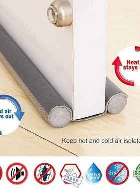 Flexible door bottom sealing strip soundproof noise reductio