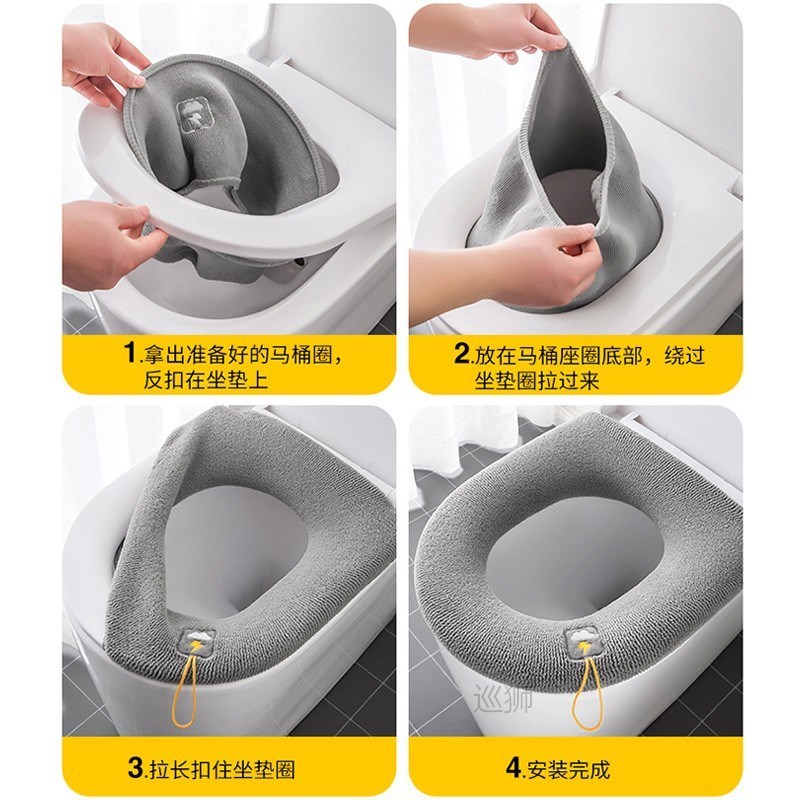 soft toilet seat cover set bathroom accessories toilet pad