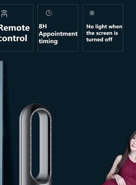 SUSWEETLIFE 18 inch Electric leafless fan table fan cleanin