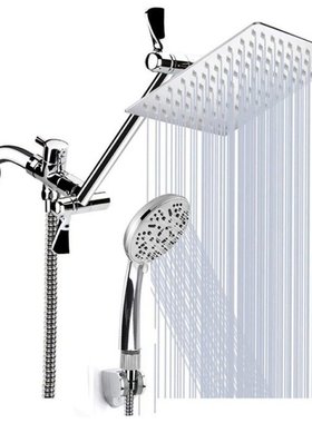 8 Inch Rainfall Stainless Steel Fixed Shower Head/Handheld S