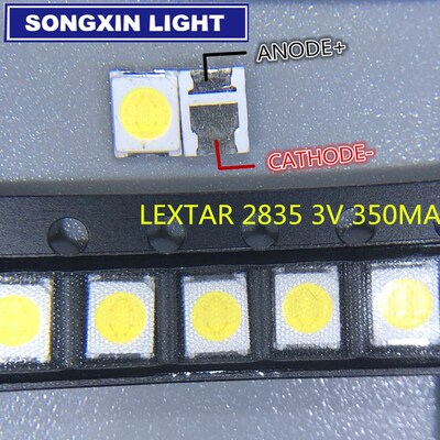 1000pcs For Lextar LED Backlight 1W 3V 3528 2835 131LM Cool