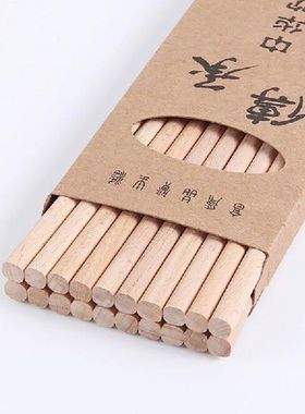 10 Pairs Van Huishoudelijke Geladen Hout Zonder Verf Waxen