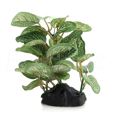 Water Plant Plastic e Ornament Decoration Aquarium Artificia