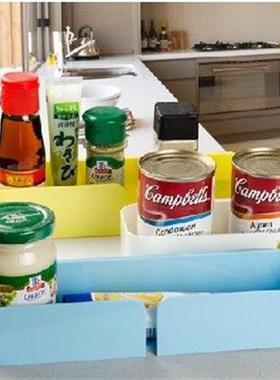 1PC Plastic Bathroom Kitchen Storage Rack Self Adhesive