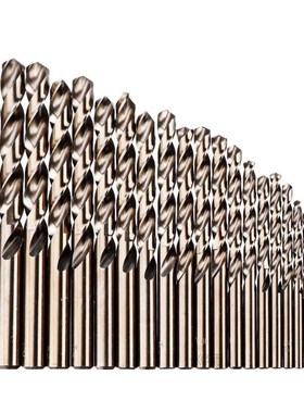 13/19/25pcs 1-10mm Titanium Coated Drill Bit HSS Twist Drill