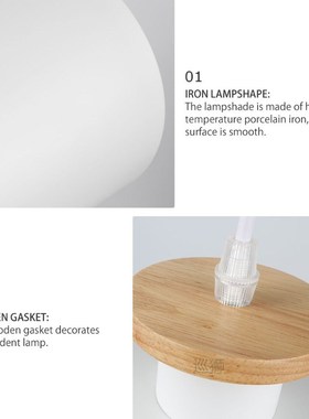 LED Pendant Lamp Restaurant Pendant Lights Modern Nordic Lig