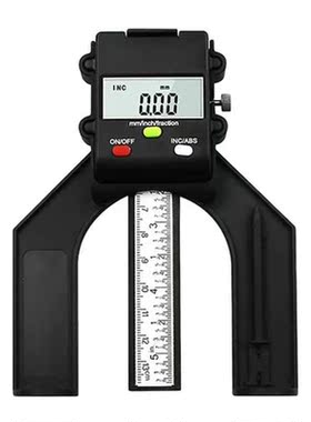 Depth Gauge Tread Depth Gauge LCD Self Standing Aperture 0-8
