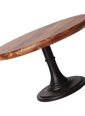 1Pc Wooden Cake Stand Wedding Dessert Holder Baking Display