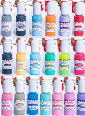 24 Colors Epoxy UV Resin Pigment Opaque Liquid Epoxy UV Resi