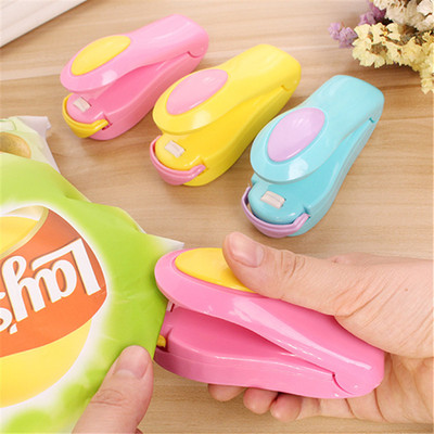 1pcs Portable Heat Sealer Plastic Package Storage Bag Mini