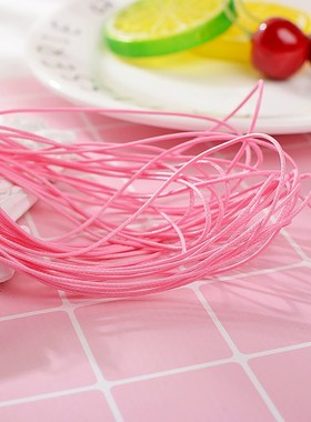 DIY jewelry wire 1mm Korean wax thread wax rope imitation le