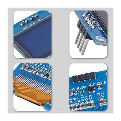 5PCS 0.96 Inch 4-Pin I2C IIC Communication 128X64 OLED Displ