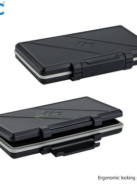 JJC 6 Slots XQD Card Holder Case Box XQD Memory Card Storage