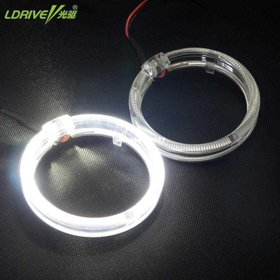 2PC/lot Car led Angel Eye Halo rings fog light COB Chips Hea