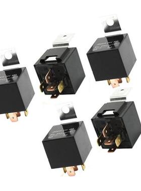 5 Pcs Vehicle Car Auto Relay Switch Power 5-Pin 24 Volts 40