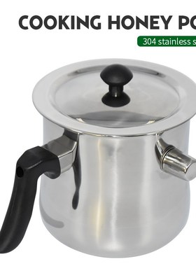 Bee Wax Melting Pot Stainless Steel Beeswax Pouring Pot Beek