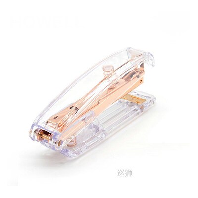 Rose Gold Stapler Edition Metal Manual Staplers 24/6 26/6 In