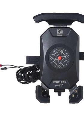 Portable 360 Rotation Wireless Phone Mount Charger for Smart