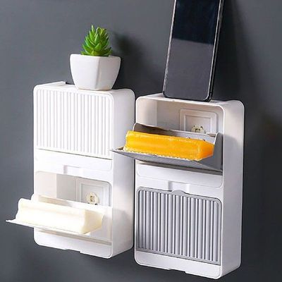 Soap Box Holder Soap Case For Shower Bathroom Kitchen With