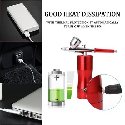 Automatic Shutdown Handheld Portable Spray Pump Pen Air Comp