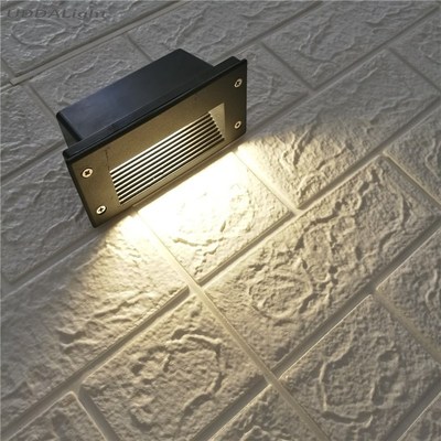 garden wall light 3W Led Step Light IP65 Al Emded Staircase