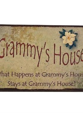 Wall Iron Style Wrought Sign Signage Retro Decoration Sogan