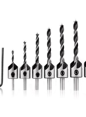 Chamfer Drill Bits Holes Carpentry Reamer High Speed Steel H