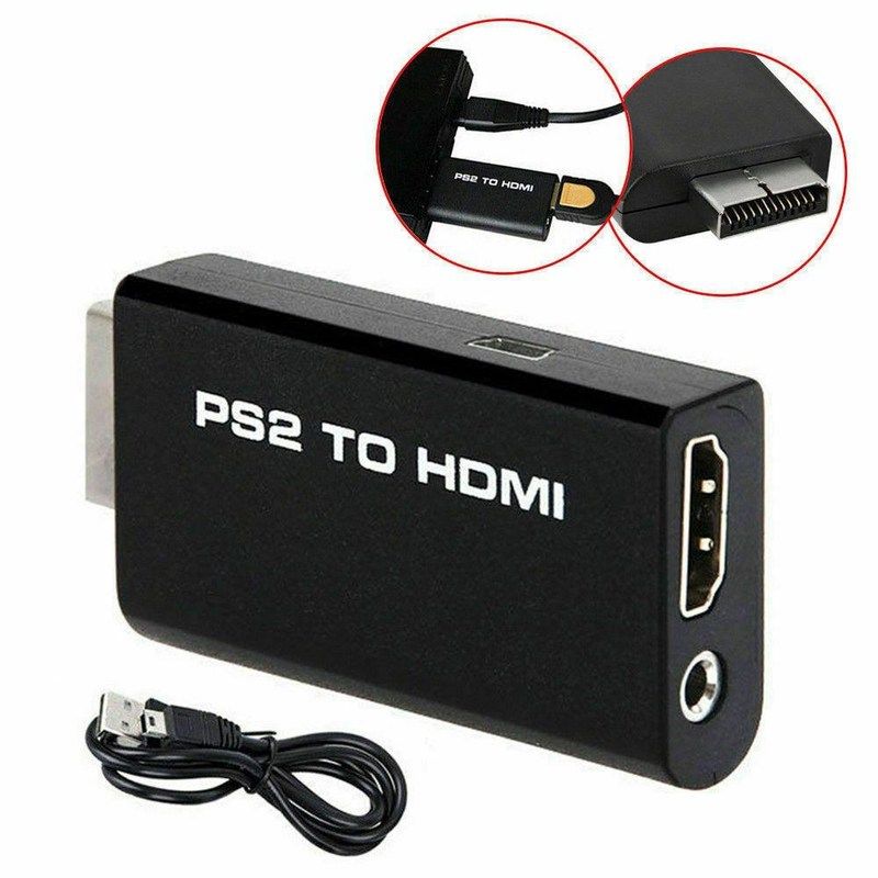 For Sony Playstation 2 PS2 to HDMI Converter Adapter Adaptor