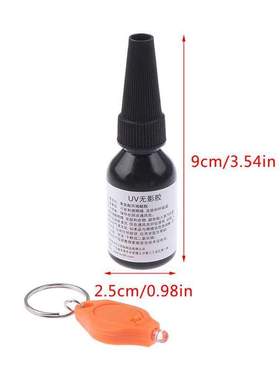 New 10ML UV Glue High Bonding Strength Curing Adhesive Trans