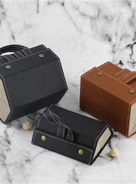 Multi-Function Jewelry Glasses Storage Box Portable Eyewear