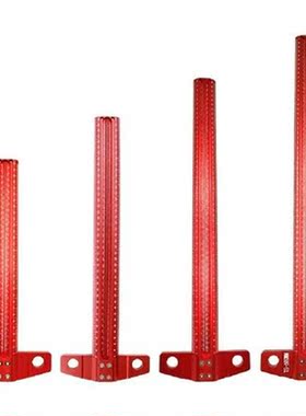 Portable Scribing Ruler Woodworking Measuring Tools DIY