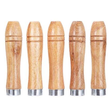 5pcs Wood File Handle Polishing Rust Proof Woodworking Parts