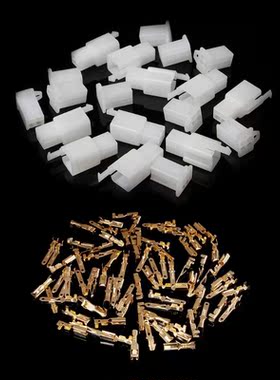 10 Sets 2.8mm 4 Pin Electrical Wire Connector Male Female Pl