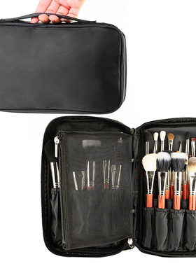 Professional Cosmetic Bag Beauty Case Toiletry Brush Organiz