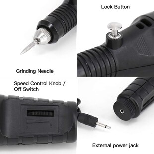 Electric Micro-Engraving Pen Mini Diy Engraving Tool Kit Met