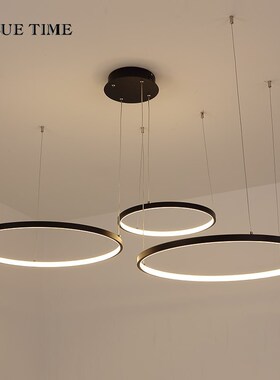 5 4 LED Chandelier for Living Room Dining Room Kitchen Circl