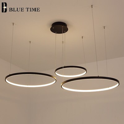 5 4 LED Chandelier for Living Room Dining Room Kitchen Circl