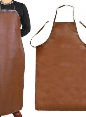 Welder Welding Protective 100cm Apron Safety Workwear Blacks