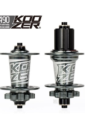 Koozer XM490 Hubs 4 Bearing MTB Mountain Bike QR Thru 32 Hol