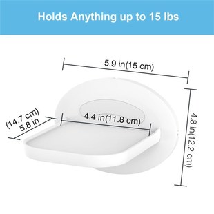 Wall Mount Shelf Holder Stand for Google Nest wifi Sonos One