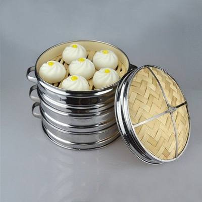 Stainless Steel Cookware Bamboo Steamer Bamboo Steamer Rice