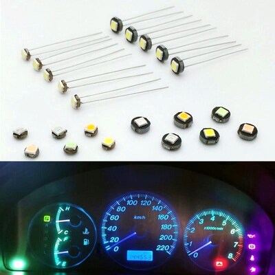 10PCS T1 T3 T4.2 T4.7 T5 Car Bulb LED Lights12V 1SMD Instrum