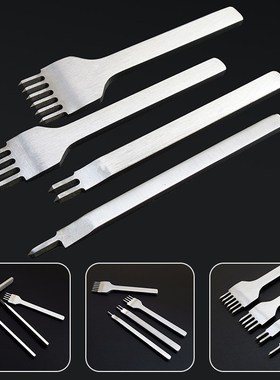 3/4/5/6mm Spacing Punch Tool For Leather Hole Punches Tool L