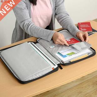 Multifonctionnel A4 porte-documents fermeture &eacut