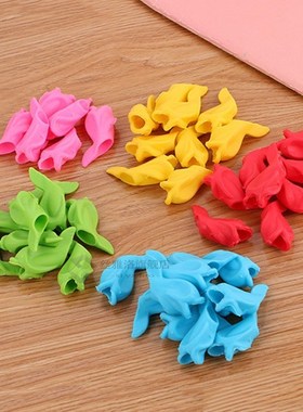 1Pcs 5Pcs Pencil Grip Pen Holder Kids Beginner Writing Learn