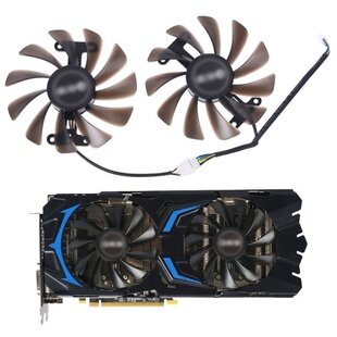 KFA2 1070Ti Cooler Fan VGA GTX1070 GPU GALAX 2pcs For 95MM